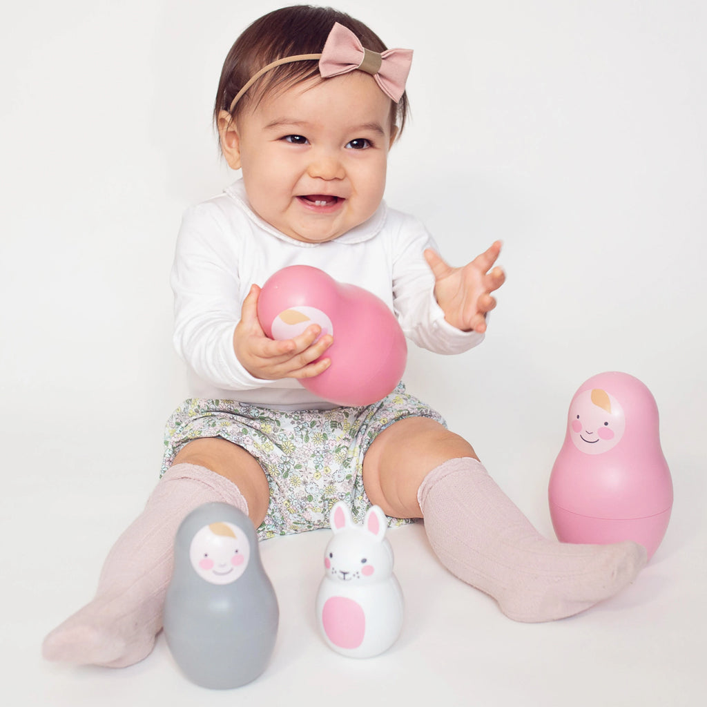 Pink Nesting Babies Sensory Toys Baby Gifts Babyblooms