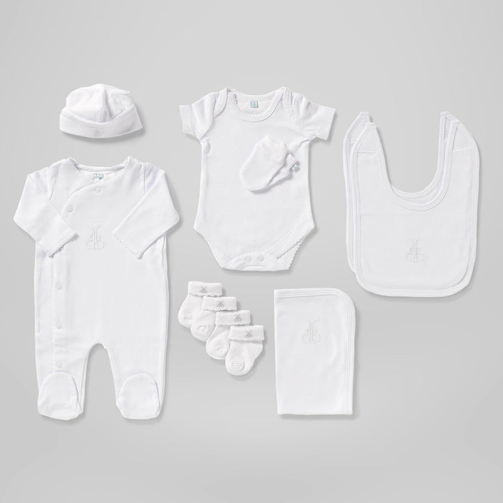 Babyblooms' Luxury Baby Clothes Bouquet Contents
