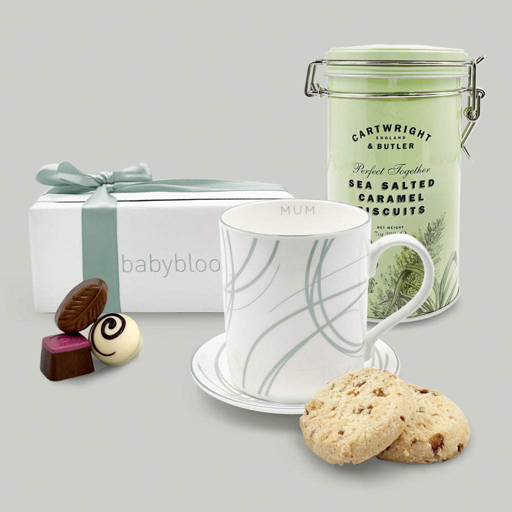 Personalised Babyblooms Signature Moses Basket Hamper