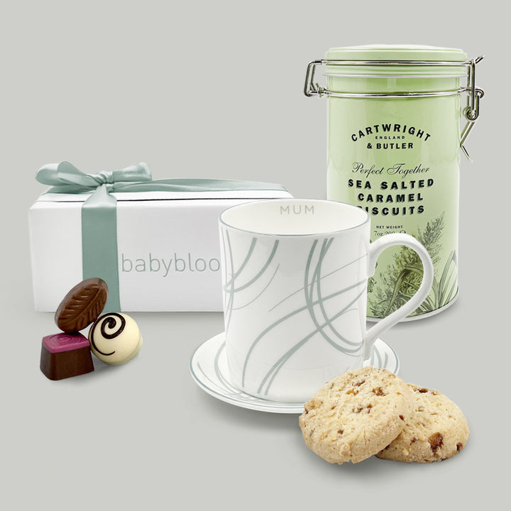 Personalised Babyblooms Signature Moses Basket Hamper