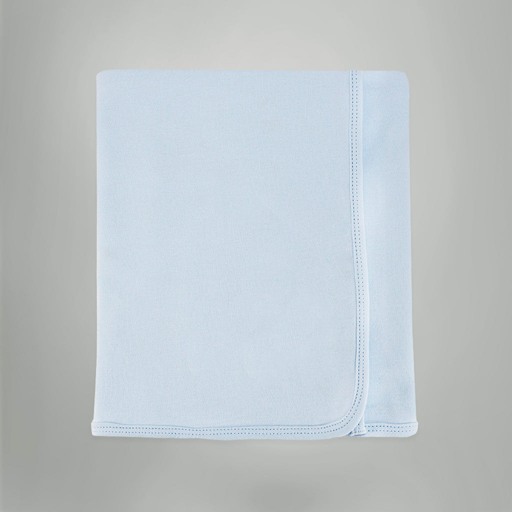 Babyblooms' 100% Cotton Snuggle Wrap, Blue