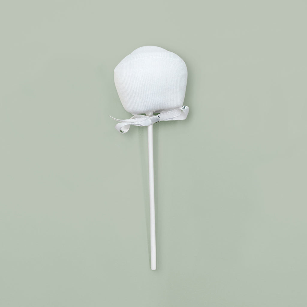 Babyblooms Sock-Pop Baby Gift, White