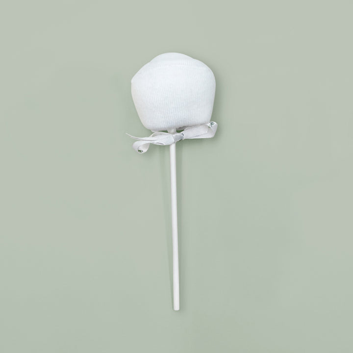 Babyblooms Sock-Pop Baby Gift, White