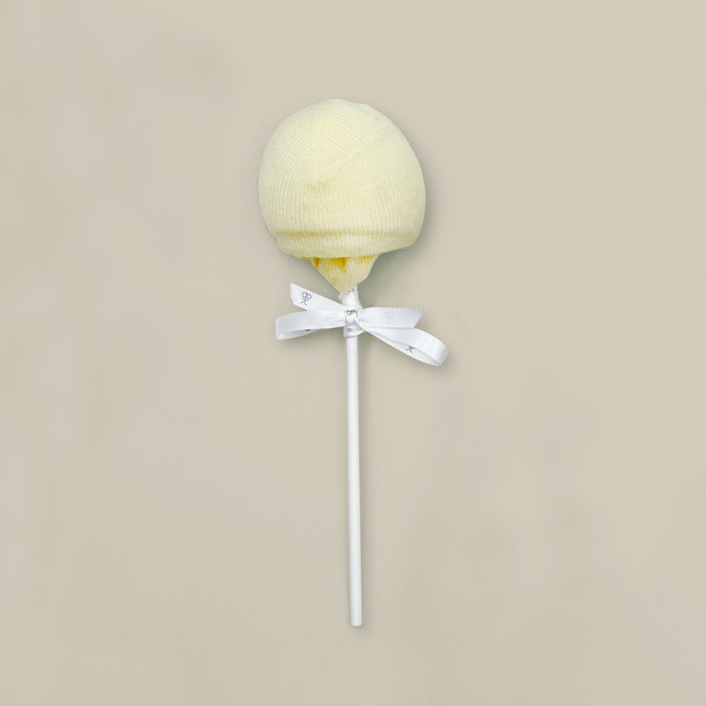 Babyblooms Sock-Pop Baby Gift, Primrose Yellow