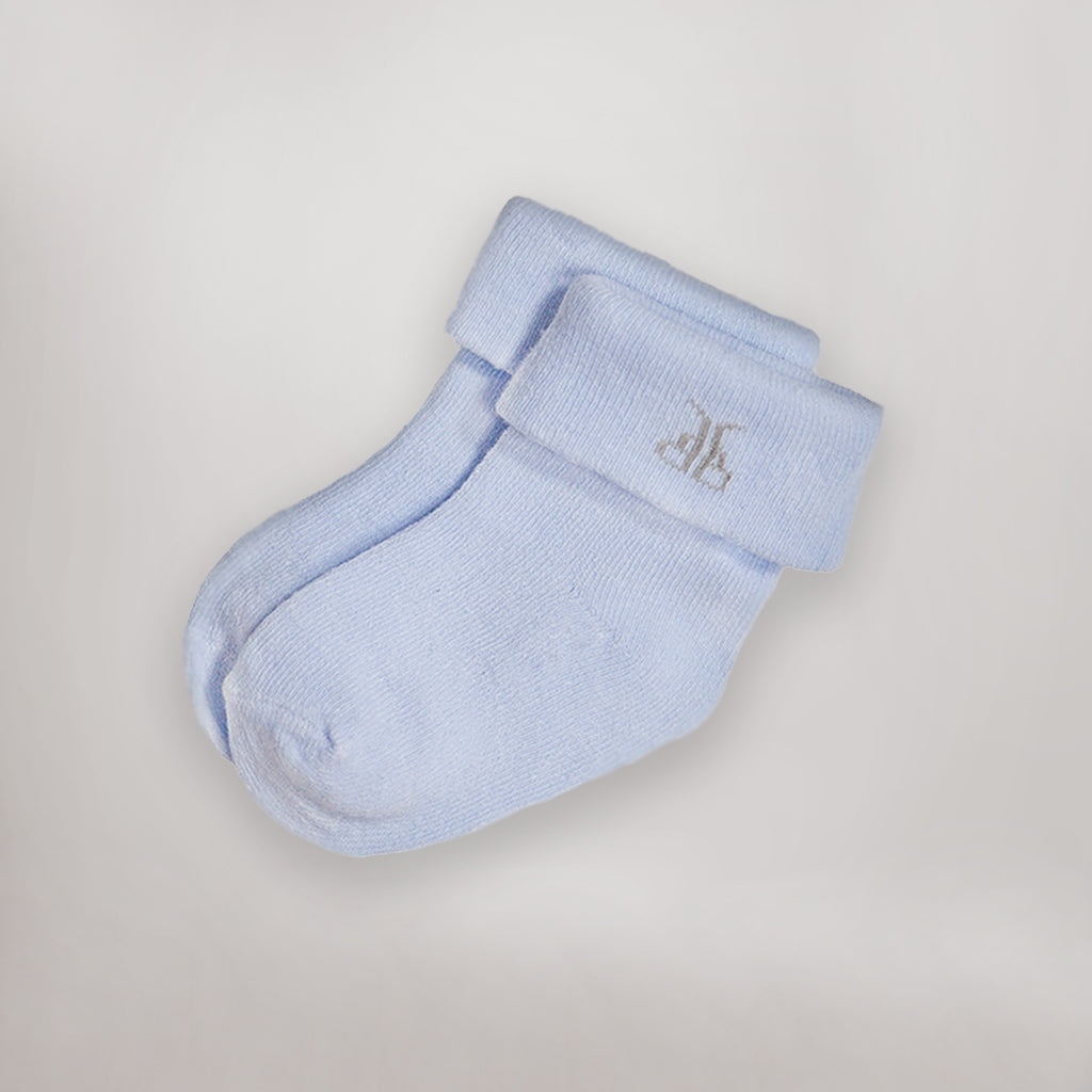 Babyblooms' Pair of Blue Baby Socks