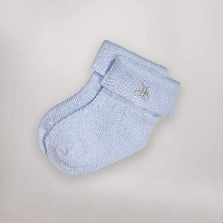 Babyblooms' Pair of Blue Baby Socks