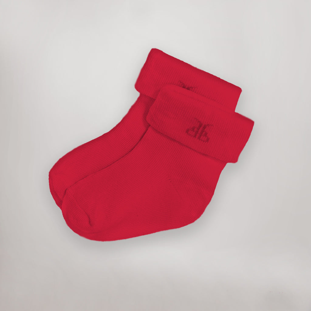 Baby's First Christmas Cracker Socks, Red