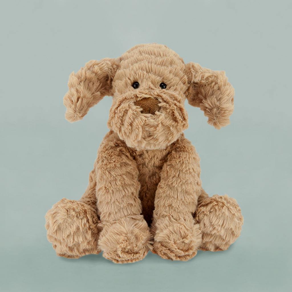 Rag Book with Jellycat Fuddlewuddle Puppy