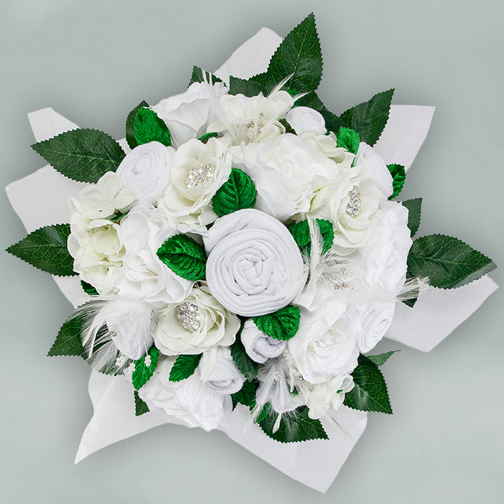 Babyblooms' Luxury Rose Baby Clothes Sparkle Bouquet
