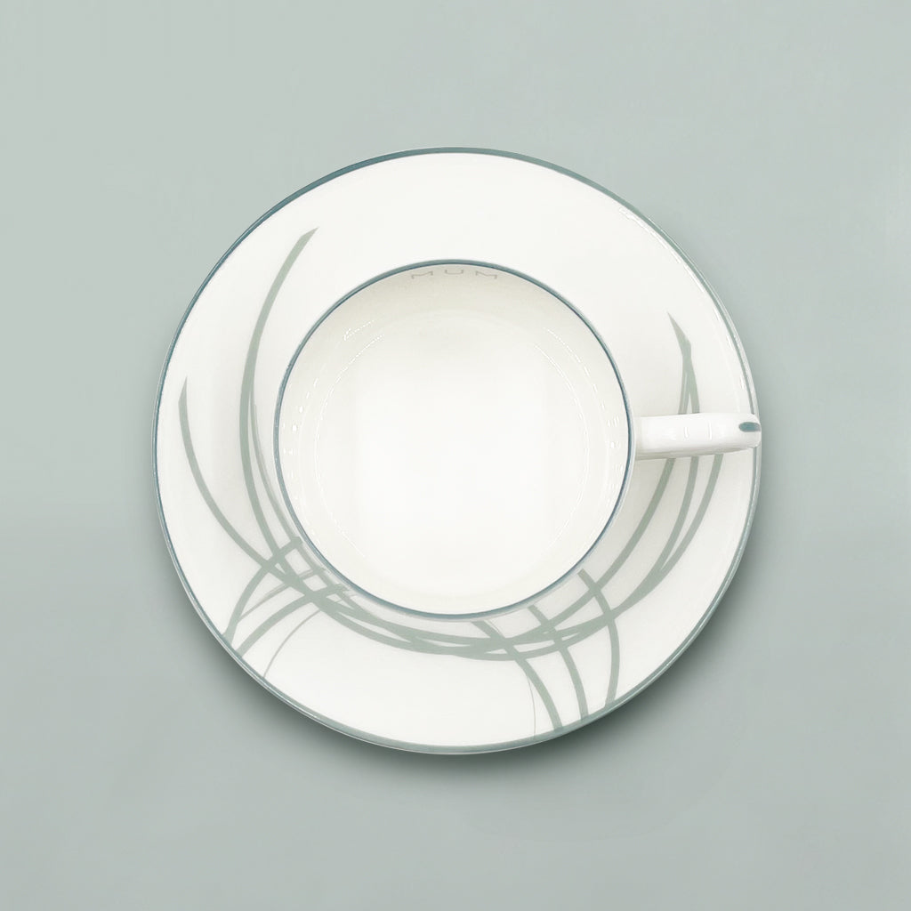 Mum's Christmas Fine Bone China Cup and Saucer Gift Set