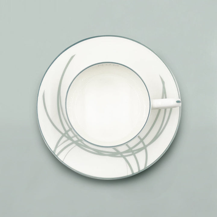 Mum's Christmas Fine Bone China Cup and Saucer Gift Set