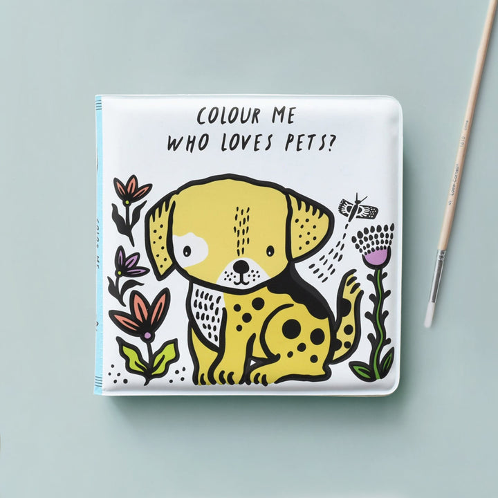 Baby Gift Who Loves Pets Bath Book