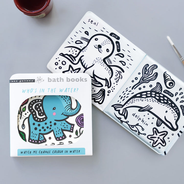 Who's In The Water? Bath Book