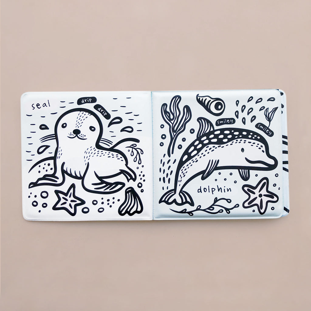 Who's In The Water? Bath Book