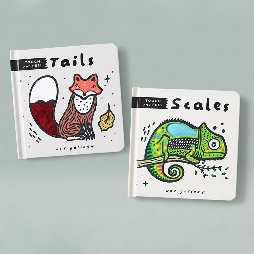 Baby Gift Scales And Tails Sensory Books