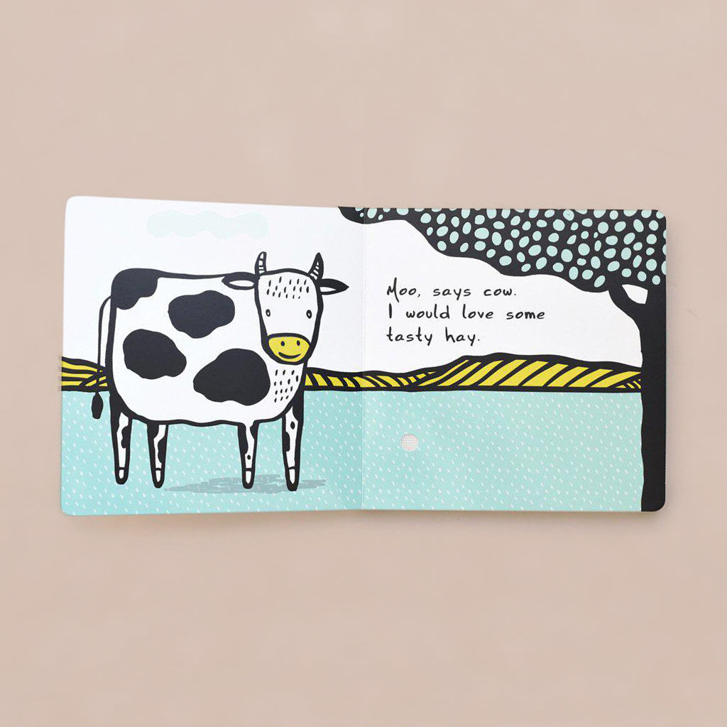 Moo, Cluck, Baa Sound Book