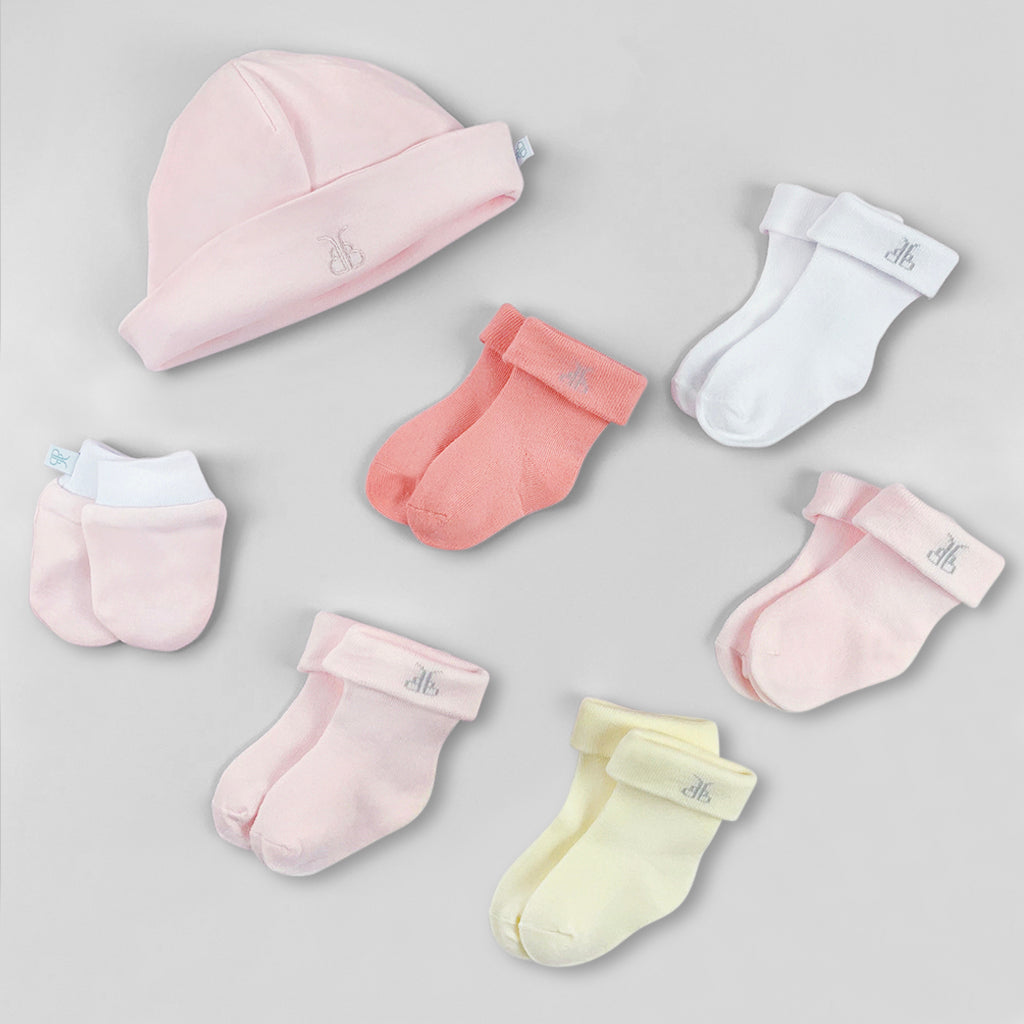 Zachary Zebra Welcome Hamper, Pink