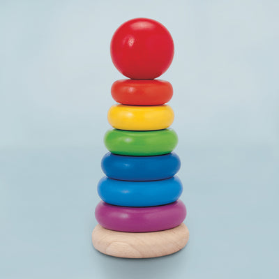 Baby Gift Wooden Stacking Ring Toy