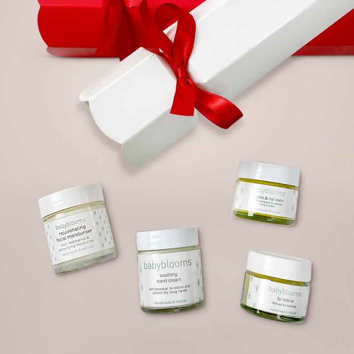 New Mums Christmas Gift Christmas Cracker With Natural Skincare Set