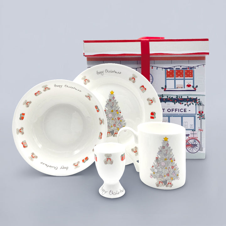 Christmas Morning Bone China Breakfast Set
