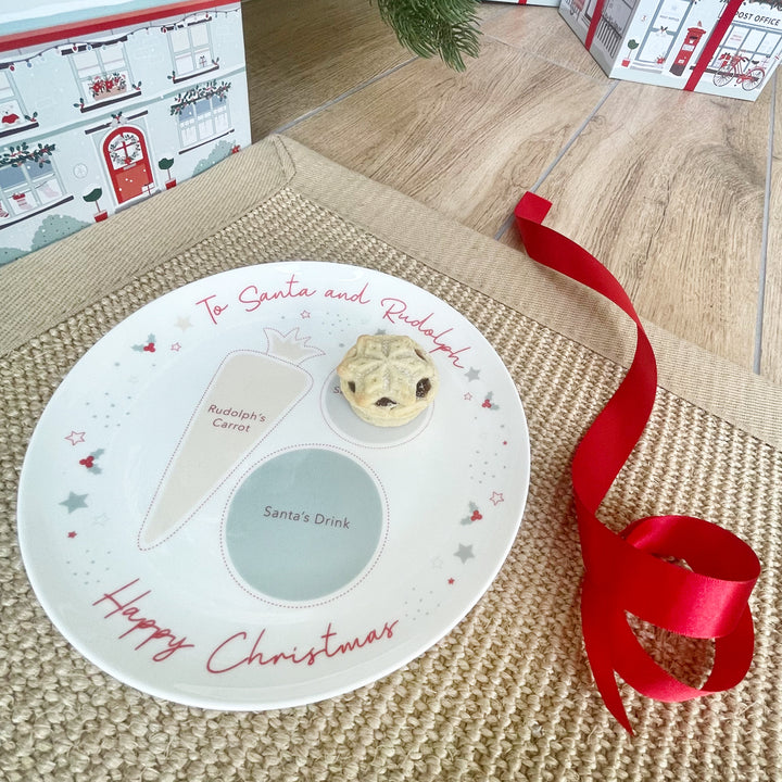 Santa's Christmas Eve Plate