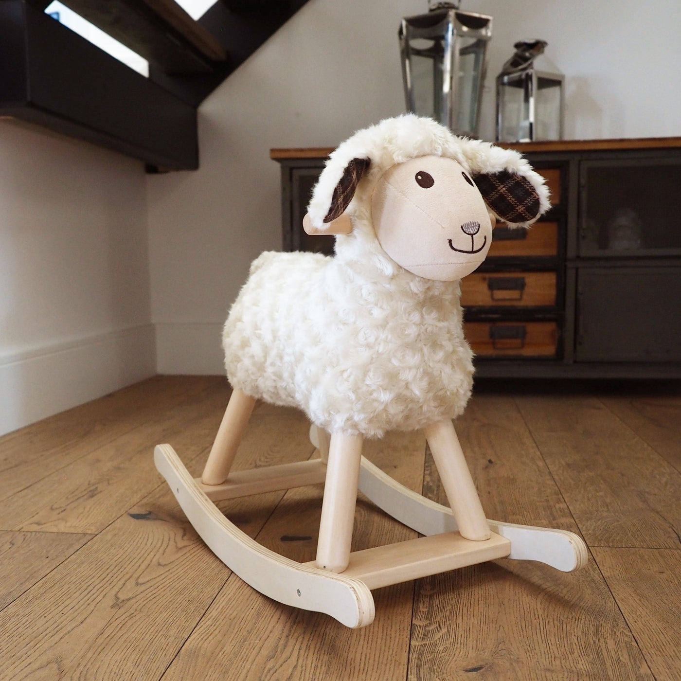 Lambert Rocking Sheep | Wooden Rocking Animals | Babyblooms