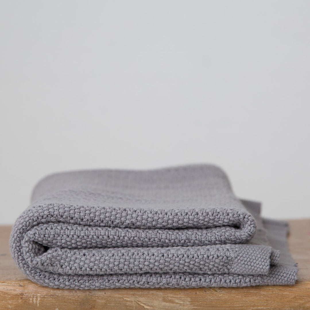 Baby Gift Cellular Cotton Baby Blanket Grey