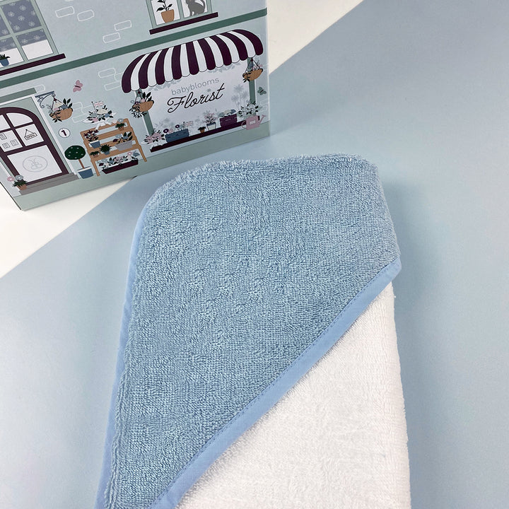 Baby Boy Cotton Hooded Towel