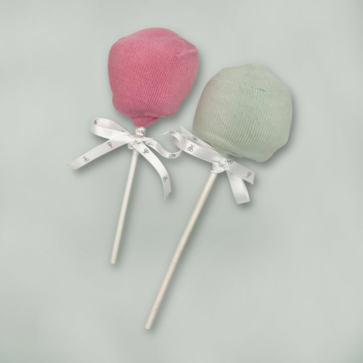 Swaddles and Socks New Baby Gift Set, Pink